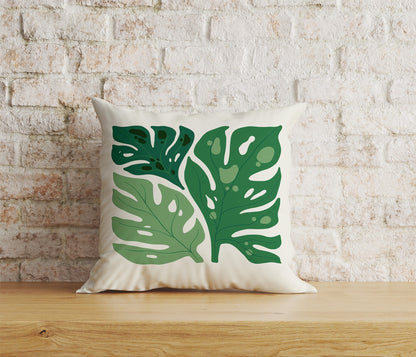 Palm Green Grove Cushion Covers Indoor/Outdoor Pillow Covers