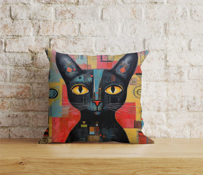 Cute Cat Pillow Covers Cat Pattern Pillow Covers