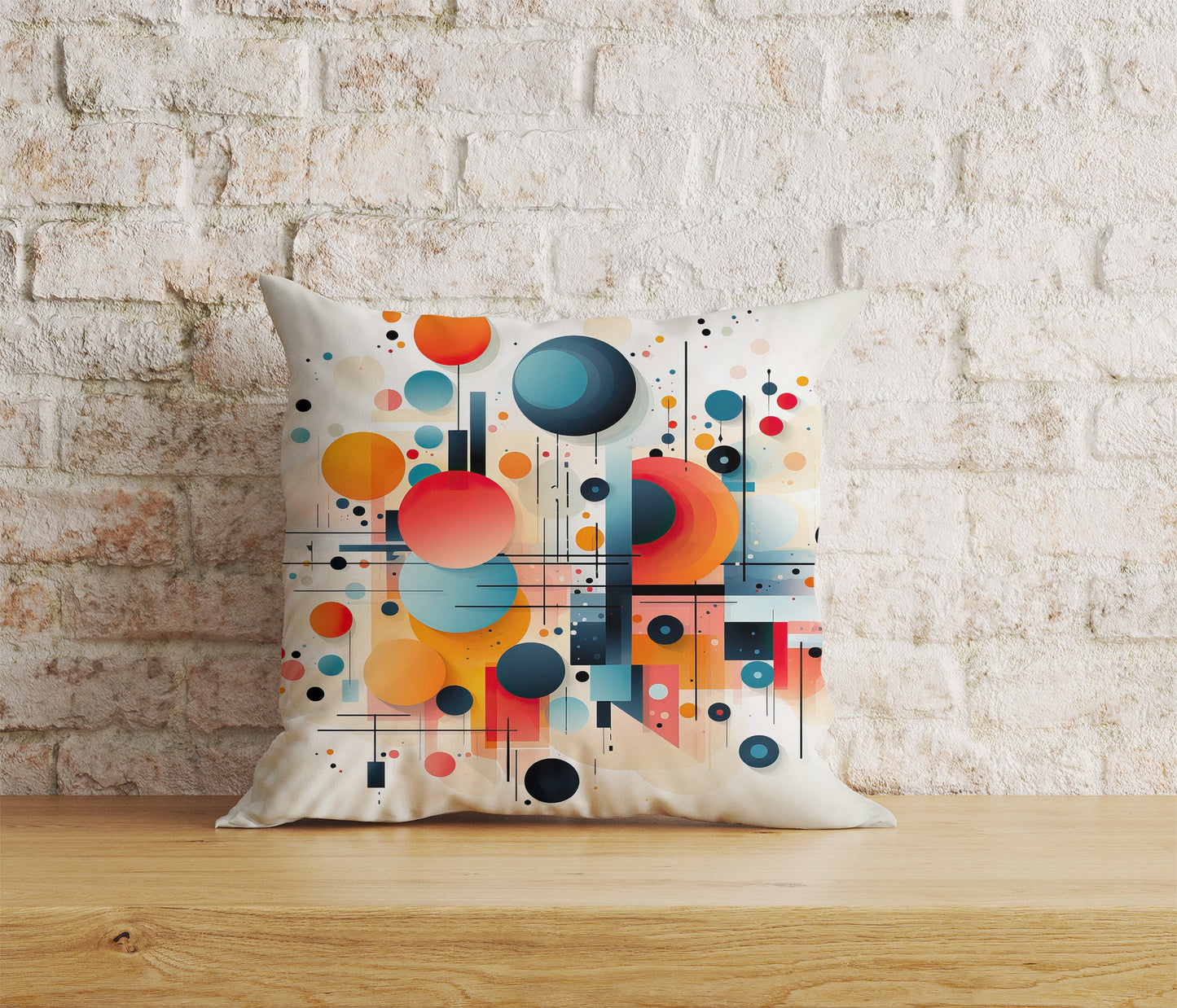 Abstract Colorful Cushion Cover Bedroom Pillow Cover