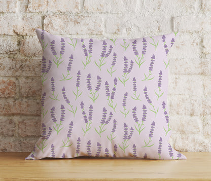 Lavender Florals Lilac Accent Decor Cushion Covers