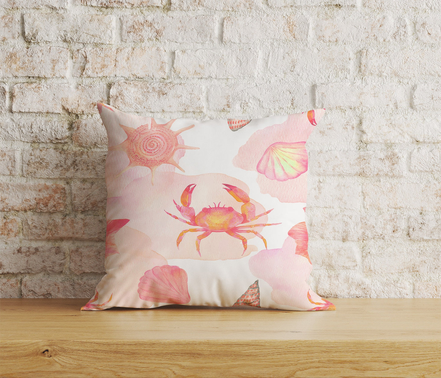 Nautical Cushion Covers Under Ocean Wildlife Scatter Cushion