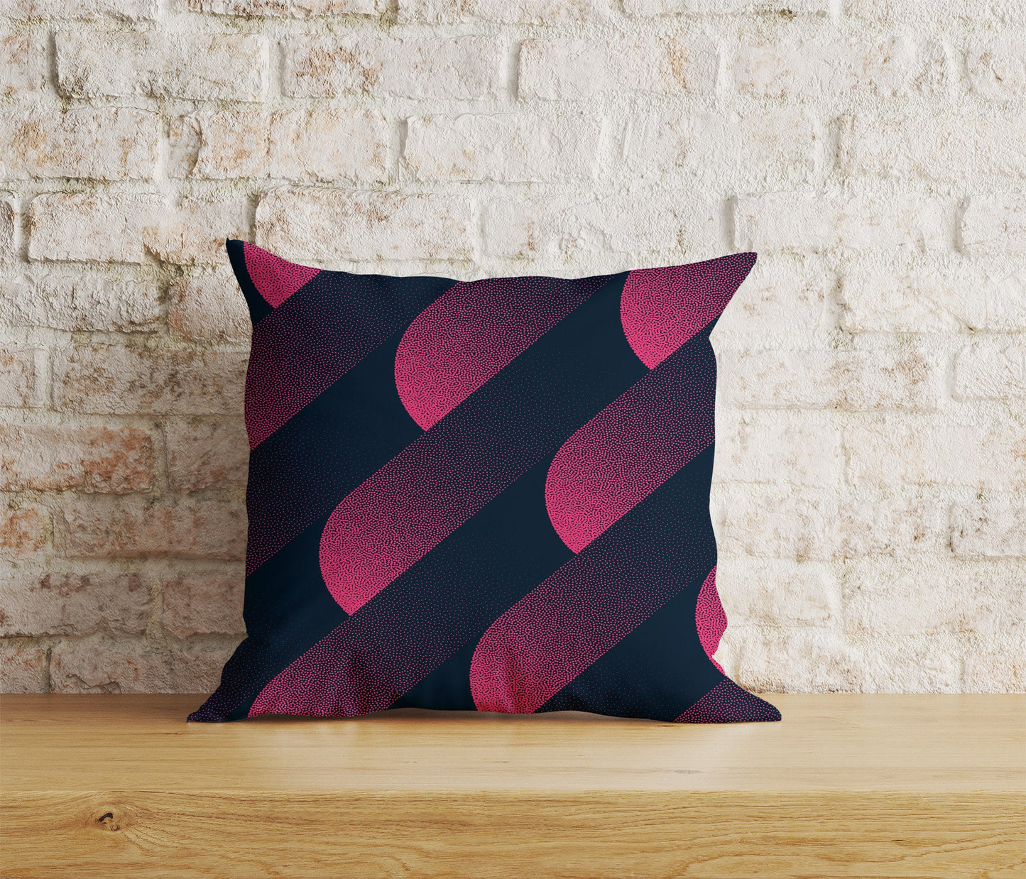 Mid Century Modern Cushion Cover Boho Abstract Gradient Geo