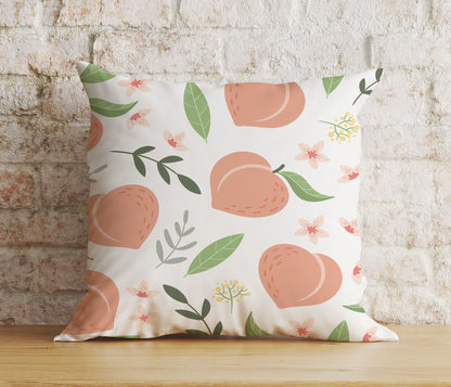 Fruity Peach Pillows Cover Peach Couch Cushion Covers