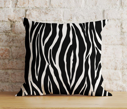 Zebra Print Stripe Zebra Pattern Cushion Covers