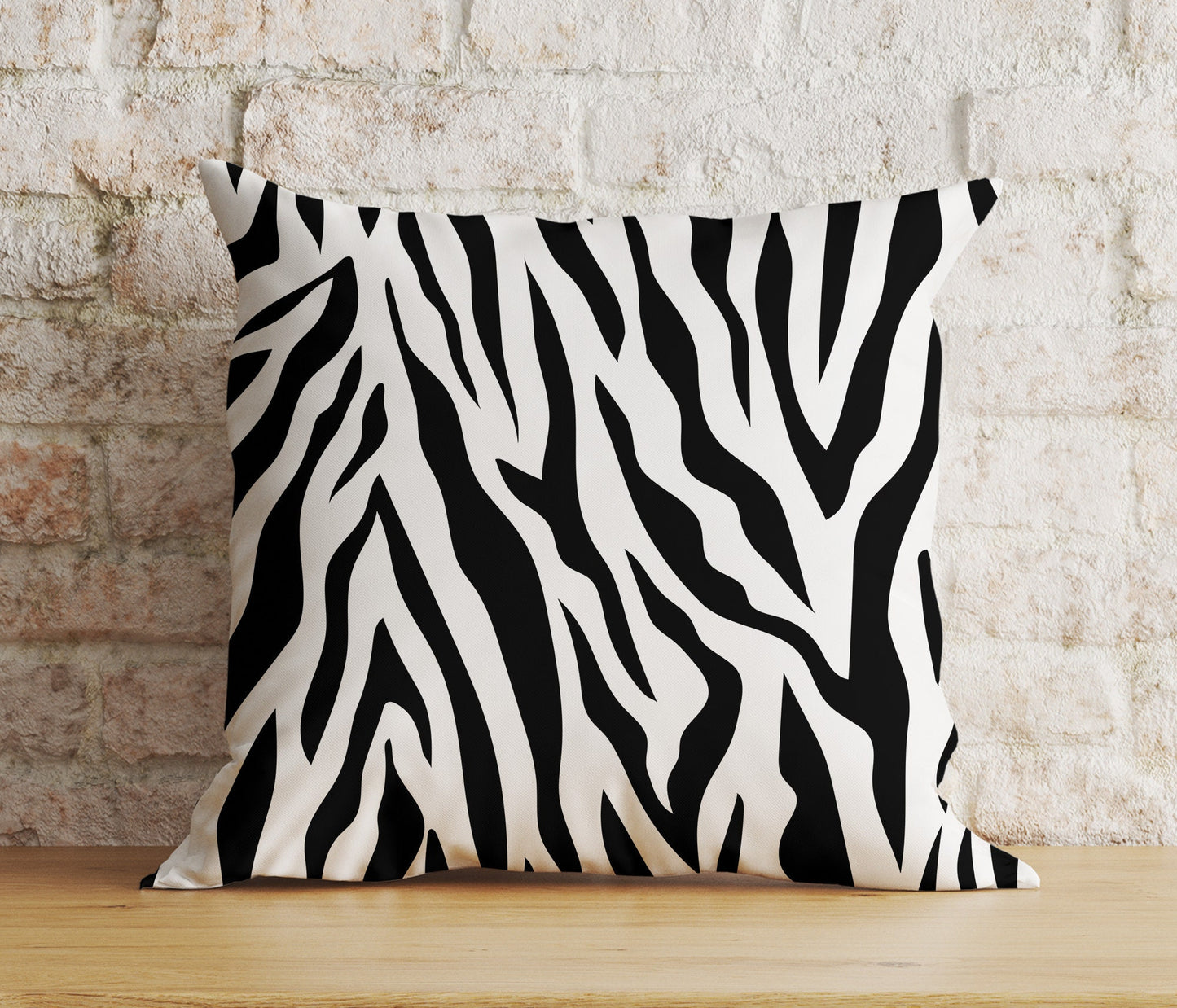 Zebra Print Stripe Zebra Pattern Cushion Covers