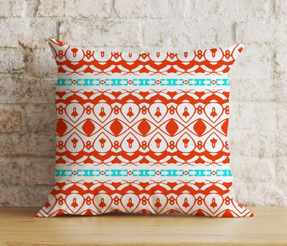 Modern Striped Red Boho Home Decoration Cushion Cover