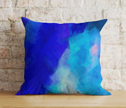 Blue Cloud Cushion Cover Navy Blue Bedroom Decorative Throw Pillow Cover