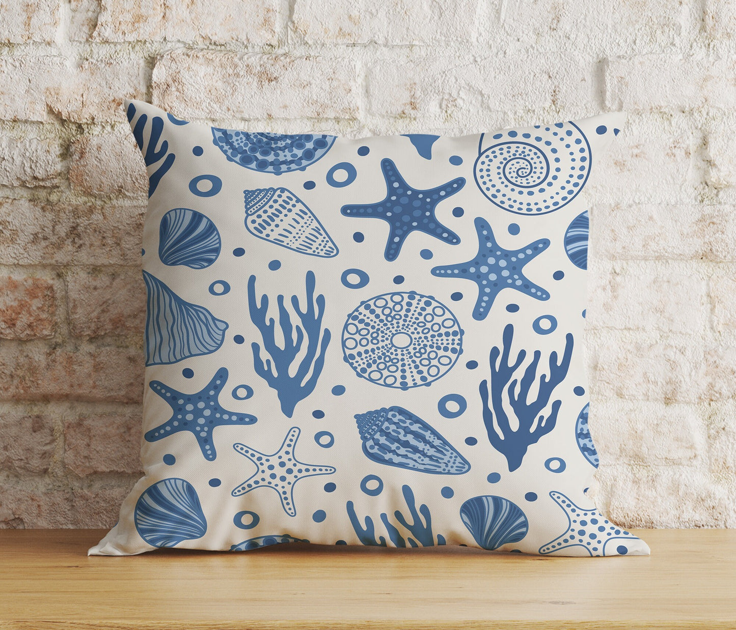 Nautical & Coastal Marine Summer Starfish Cushion Cover