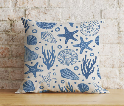 Nautical & Coastal Marine Summer Starfish Cushion Cover