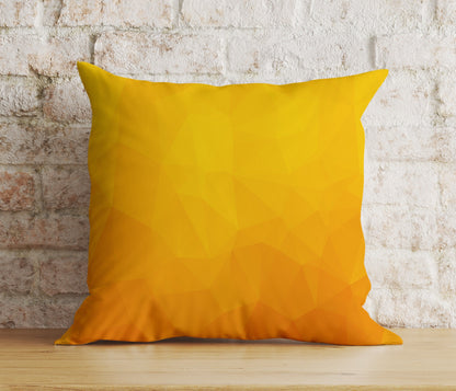 Yellow Abstract Floral Spring Summer Trend Cushion Cover