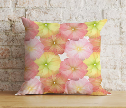 Soft and Pastel Floral Watercolour Flower Cushion Covers