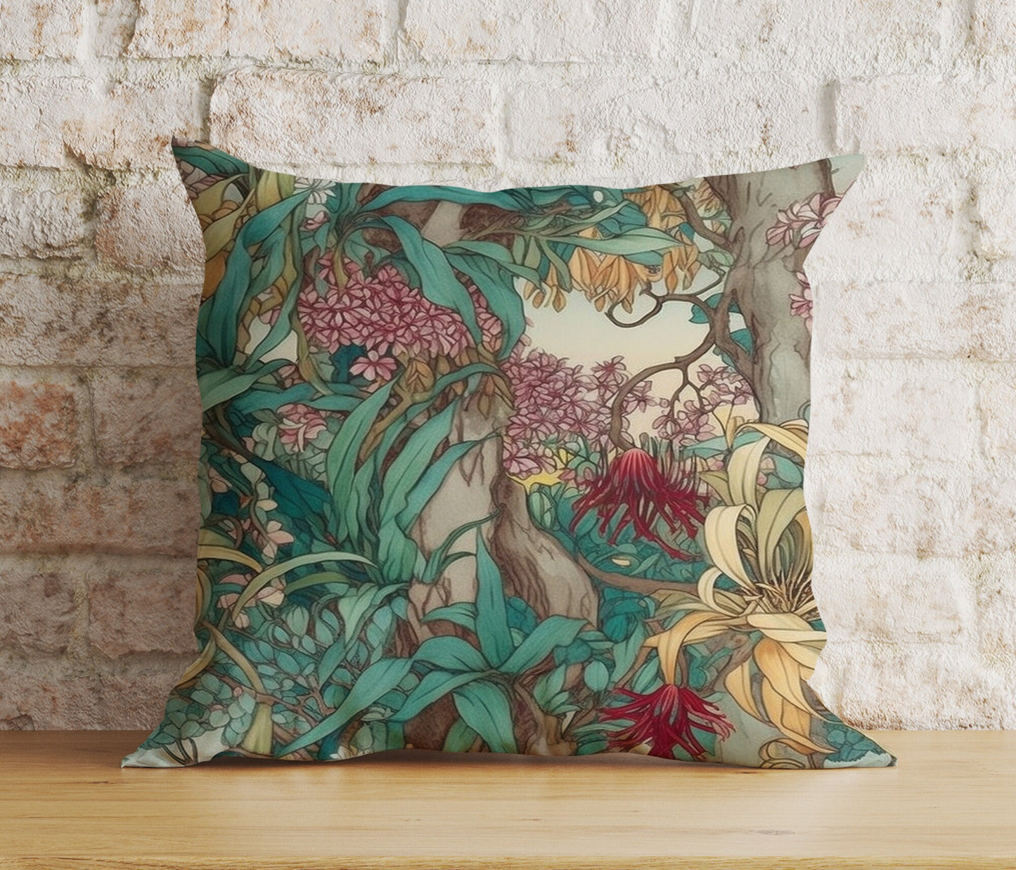 Elegant Floral Exquisite Botanical Prints Cushion Covers