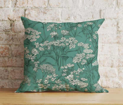 Elegant Floral Exquisite Botanical Prints Cushion Covers