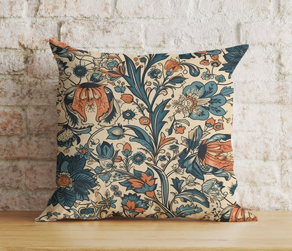 Vintage Timeless Flower Botanical Patterns Cushion Cover