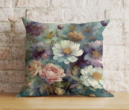 Flower Decoration Floral Living Room Cushion Cover