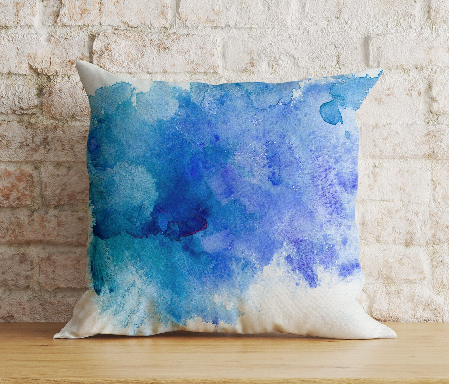 Blue Cloud Cushion Cover Navy Blue Bedroom Decorative Throw Pillow Cover