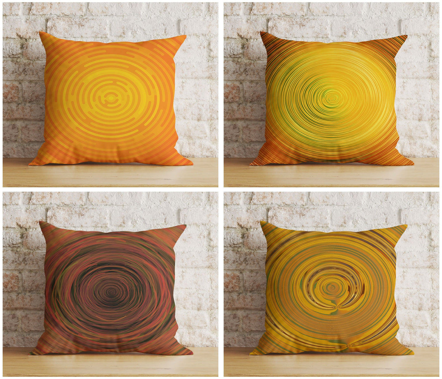 Modern Abstract Terracotta Boho Home Decor Cushion Cover