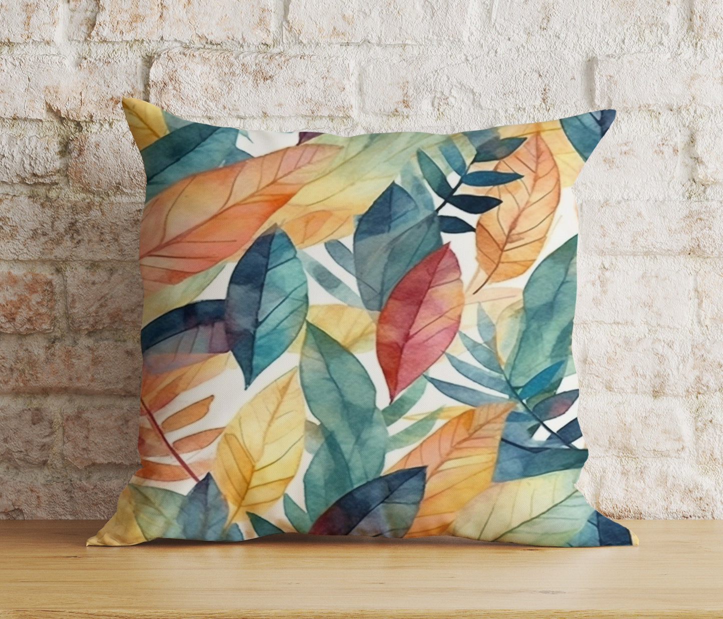 Exotic Floral Colourful Vibrant Flower Cushion Cover