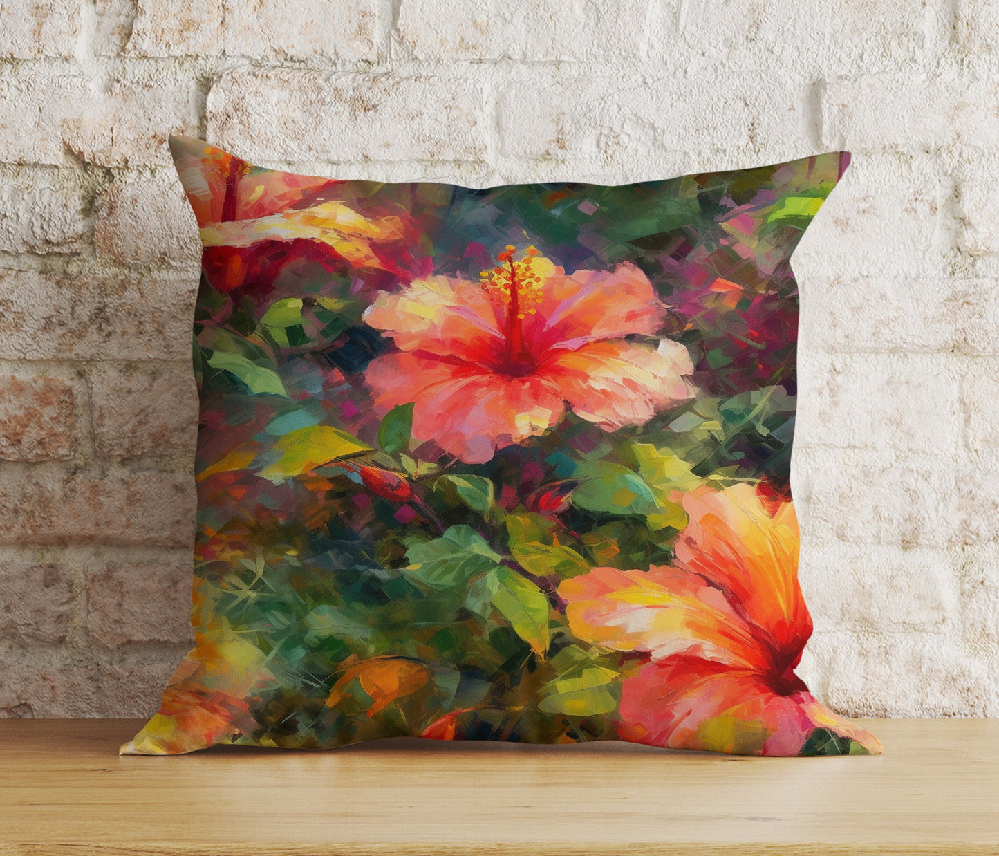 Autumn Leaf Pattern Cushion Covers Exquisite Floral & Leafy Pillow Covers