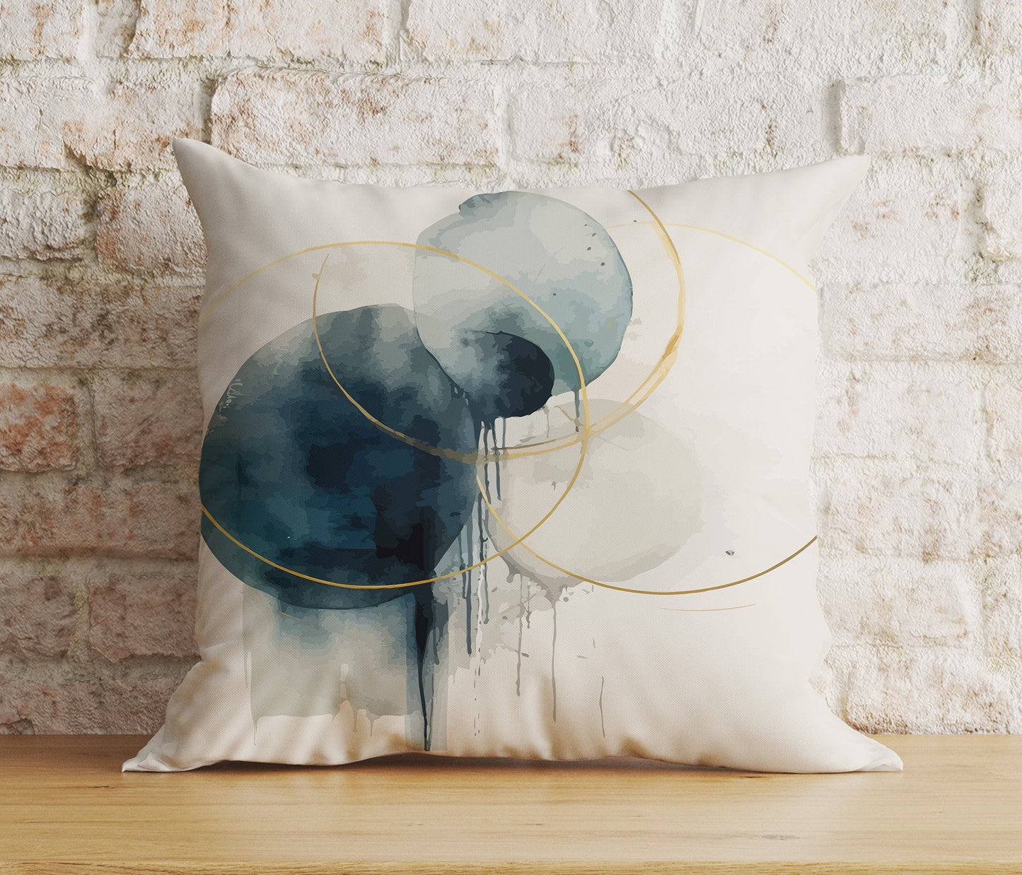 Abstract Cushion Cover Mid Century Modern Pillow Cover Minimalist Drawing