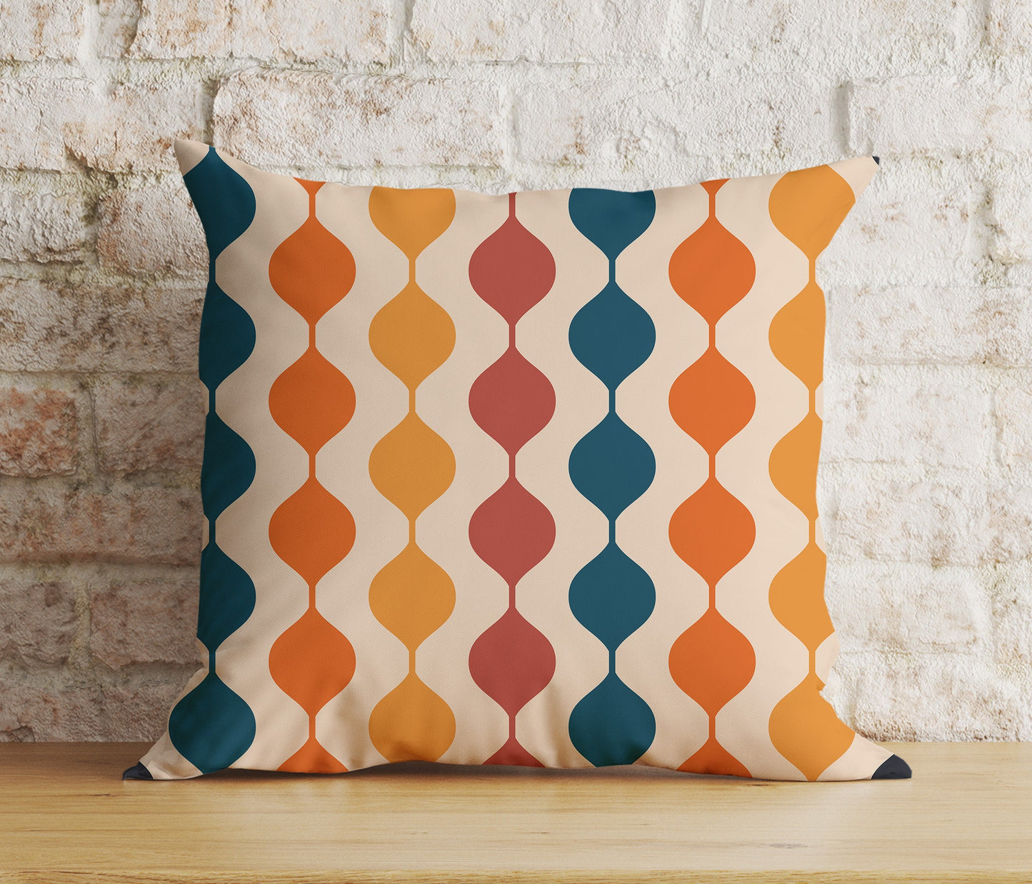 Retro Nostalgic Geometric Home Decoration Cushion Cover