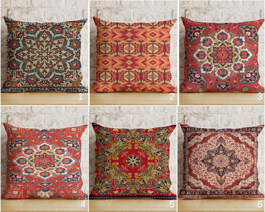 Southwestern Aztec Turkish Kilim Ethnic Cushion Cover