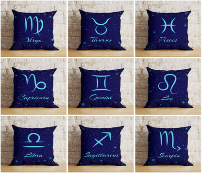 Zodiac Horoscope Taurus Pisces Gemini Cushion Covers