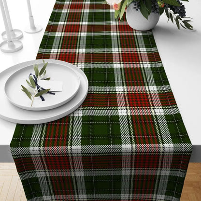 Tartan or Plaid Xmas Red Green Scottish Theme Table Runner