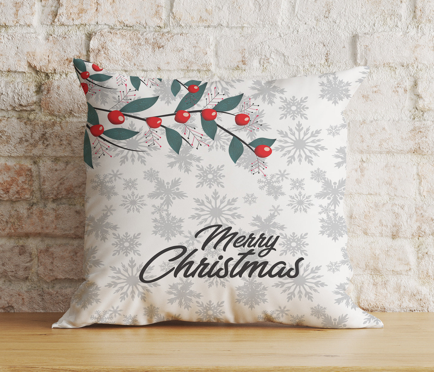 Christmas Candy Cane Joyful Sweet Candy Xmas Cushion Cover