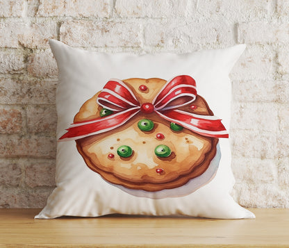 Christmas Cookie Festive Gingerbread Designs Cushion Cover