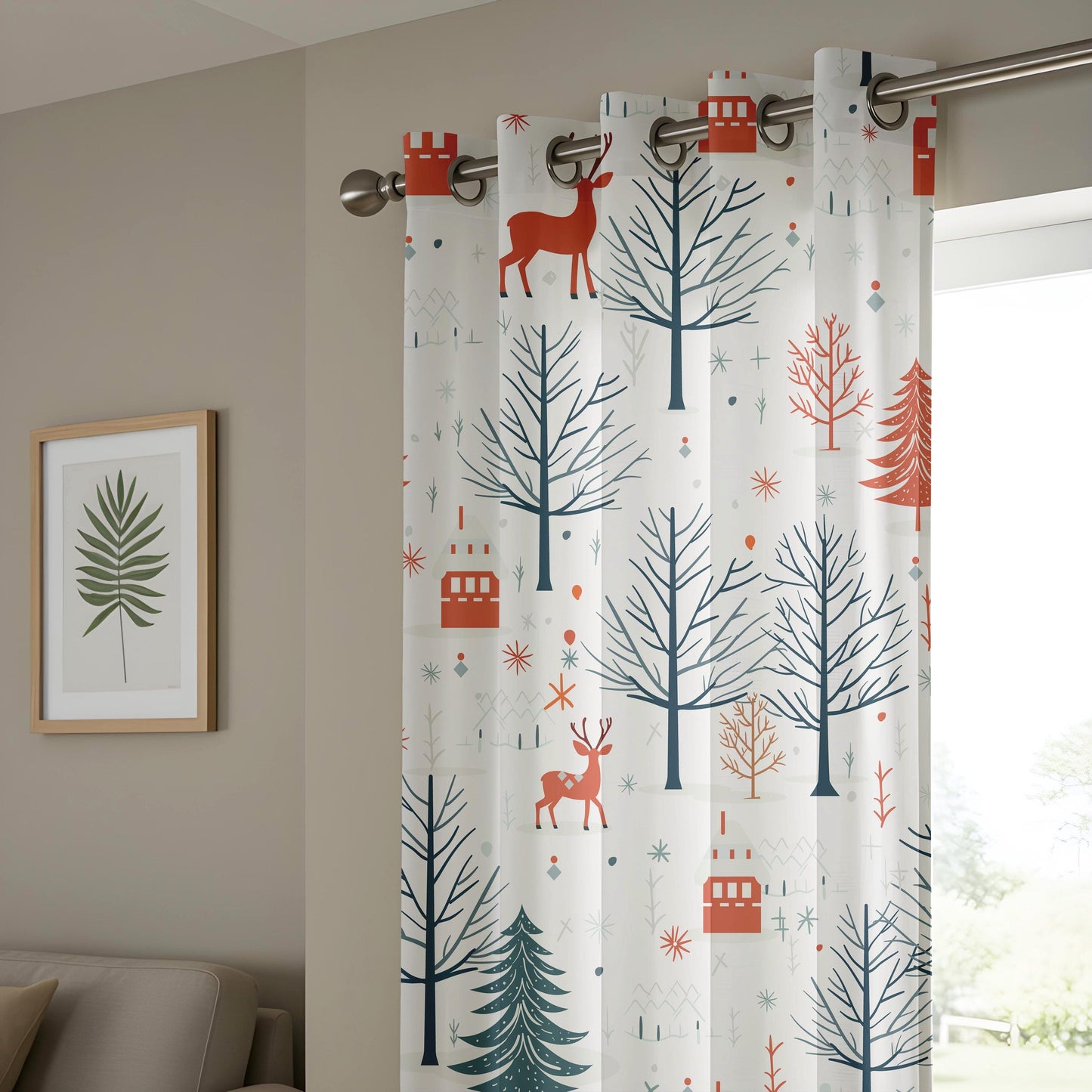 Onay Artistic Nature and Boho Blackout Curtains
