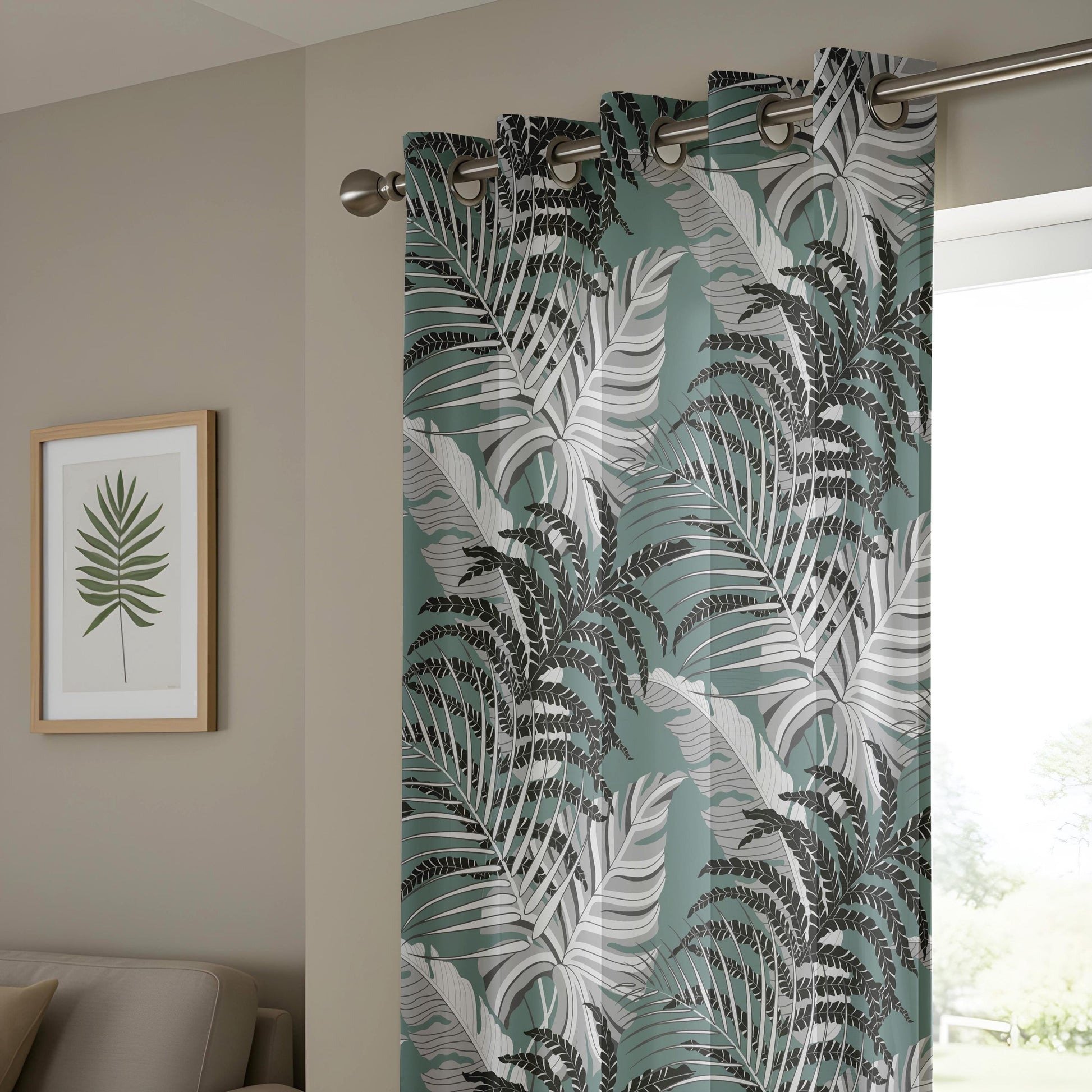 Onay Nature Landscape and Modern Artistic Blackout Curtains
