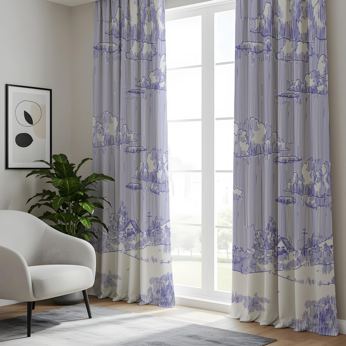 Onay Eclectic Artistic Blackout Curtains