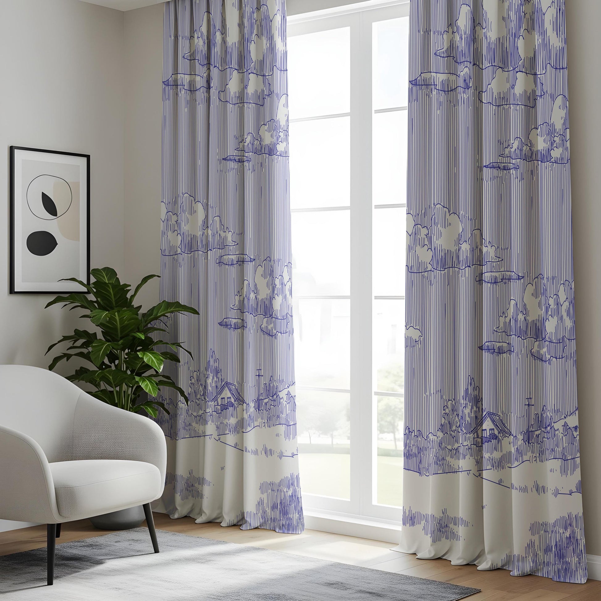 Onay Eclectic Artistic Blackout Curtains