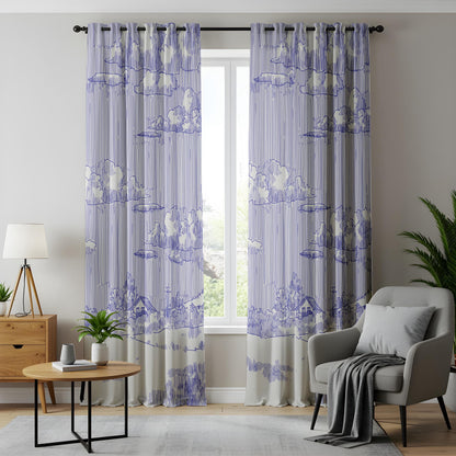 Onay Eclectic Artistic Blackout Curtains