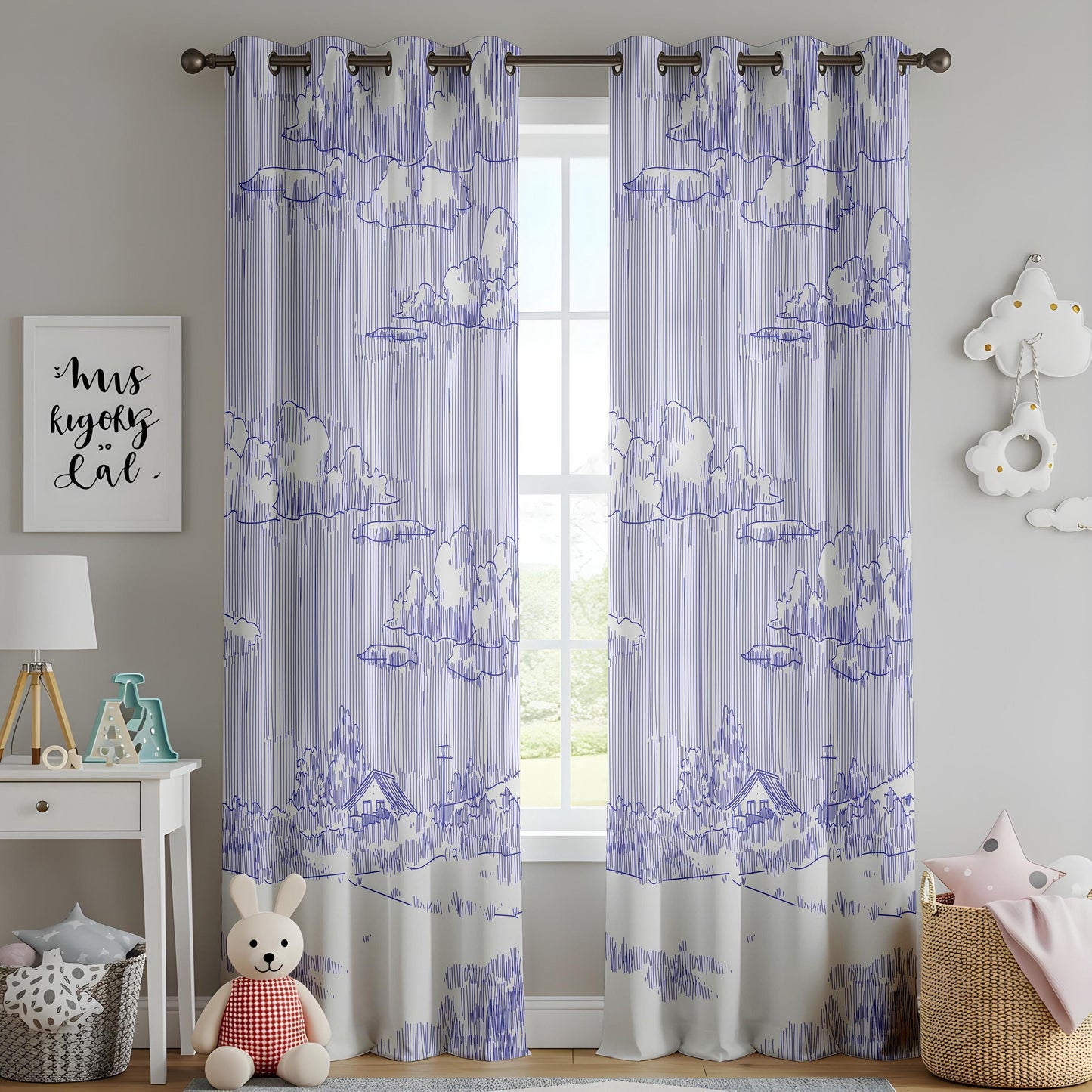 Onay Eclectic Artistic Blackout Curtains