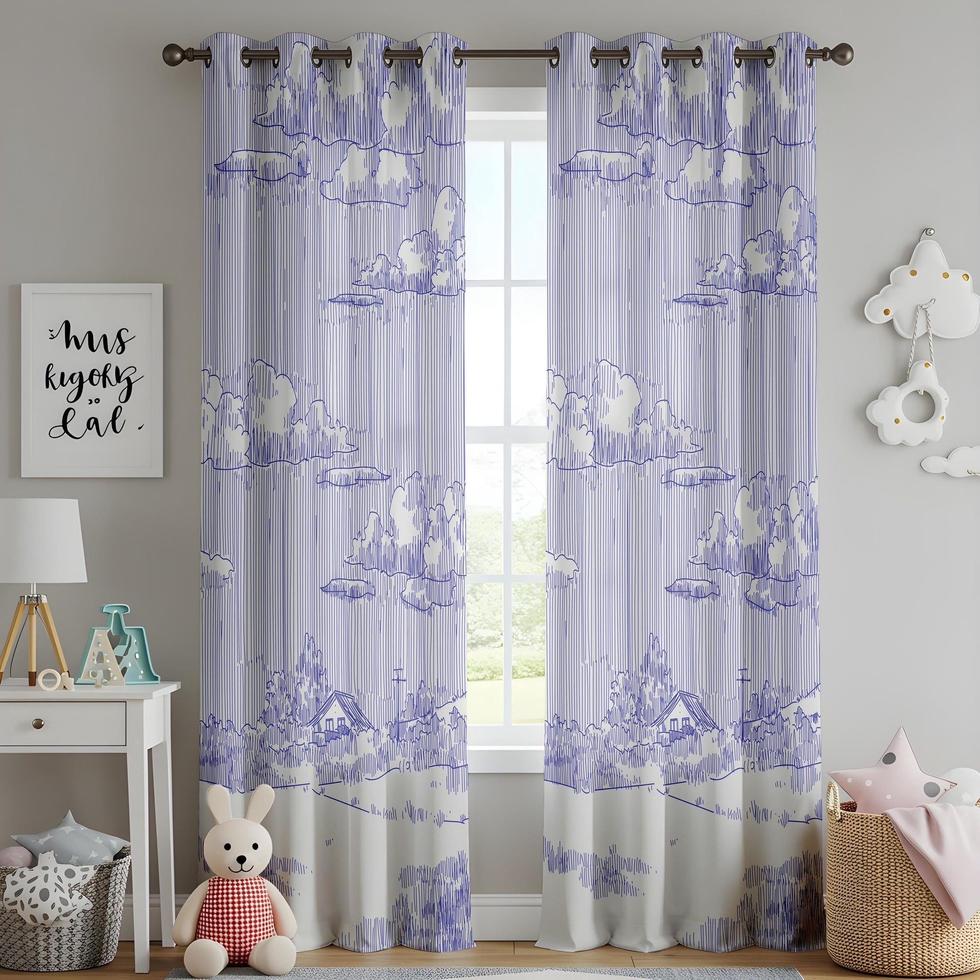 Onay Eclectic Artistic Blackout Curtains