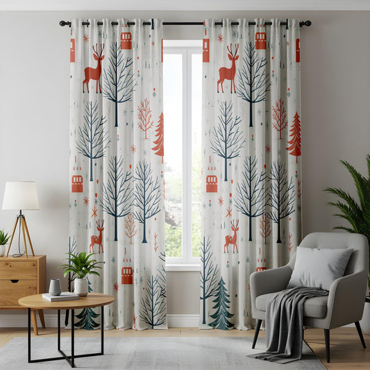 Onay Artistic Nature and Boho Blackout Curtains