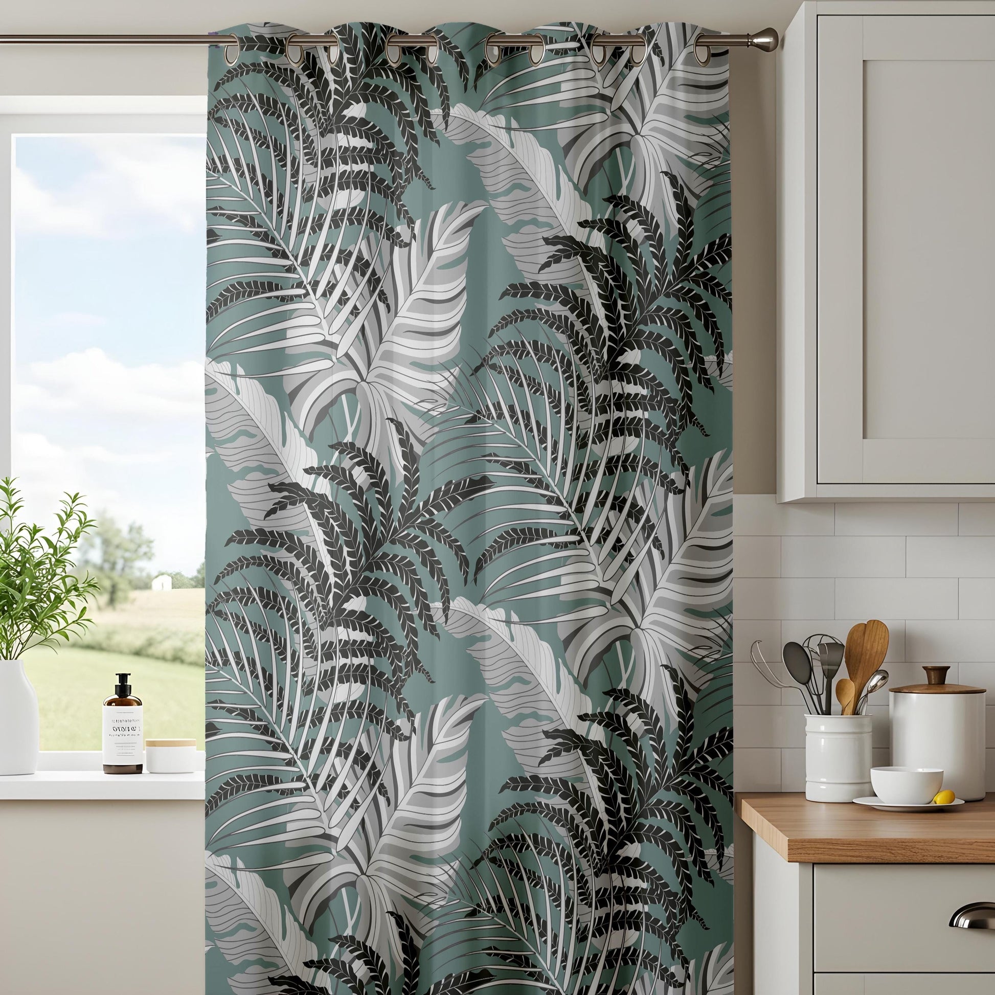 Onay Nature Landscape and Modern Artistic Blackout Curtains