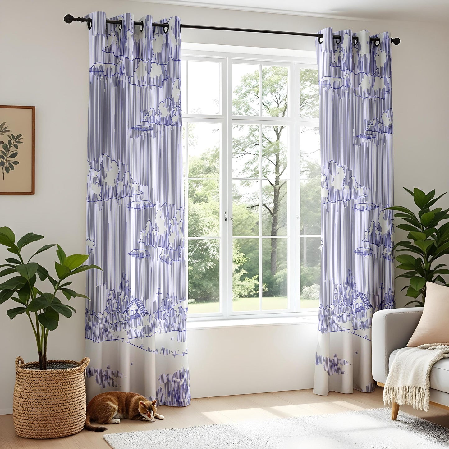 Onay Eclectic Artistic Blackout Curtains