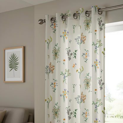 Onay Wildflower Bouquet Curtains – Garden Botanical Print Drapes