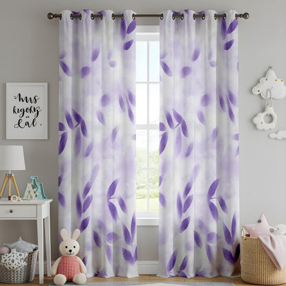 Onay Lavender Leaf Botanical Curtains – Custom Made Drapes