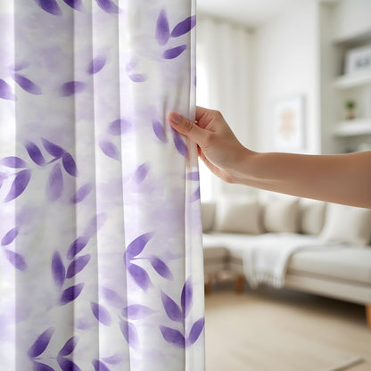 Onay Lavender Leaf Botanical Curtains – Custom Made Drapes