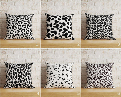 Onay Home Textile Cushion Covers Leopard Pattern Cushion Covers Leopard Geometric Pillow Case