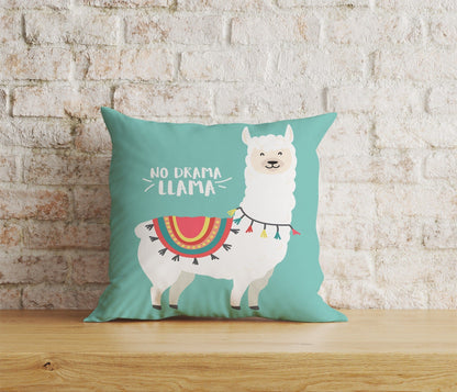 Onay Home Textile Cushion Covers 2 / 12 x 12 inch (30 x 30 cm) Double Side LLama Cushion Cover Lama Pillow Cover Alpaca Throw Cushions