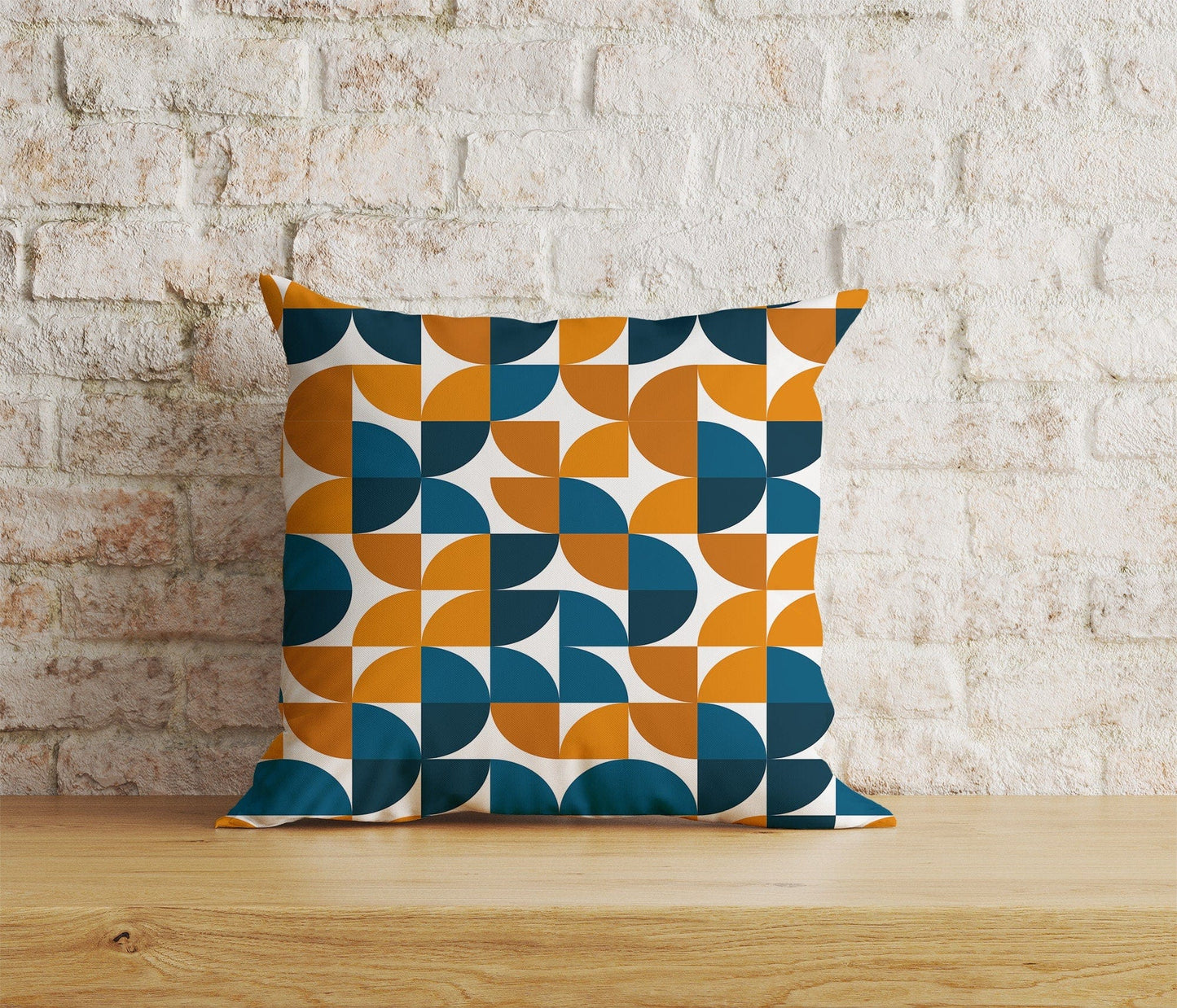 Onay Home Textile Cushion Covers 6 / 12 x 12 inch (30 x 30 cm) Double Side Mid Century Geo Cushion Cover Boho Abstract Pillow Covers