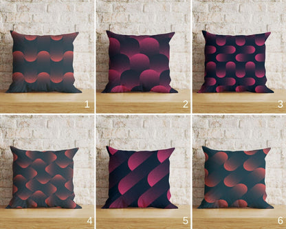 Onay Home Textile Cushion Covers Mid Century Modern Cushion Cover Boho Abstract Gradient Geo
