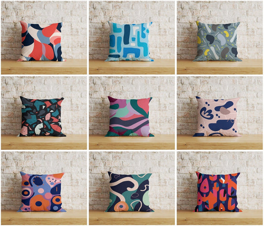 Onay Home Textile Mid Century Modern Cushion Cover Boho Euro Shams Cover
