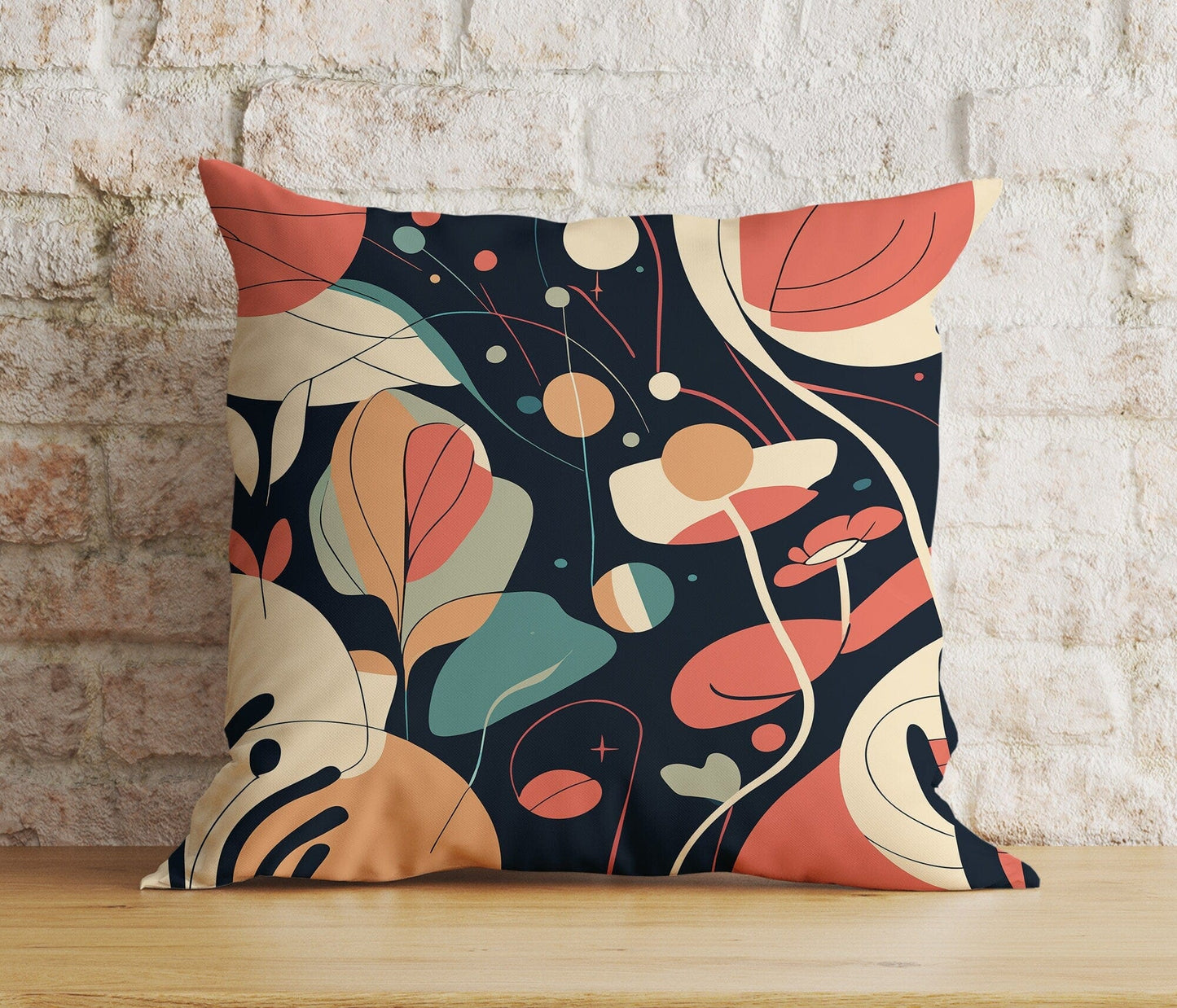 Onay Home Textile Cushion Covers 9 / 12 x 12 inch (30 x 30 cm) Double Side Modern Abstract Cushion Covers Minimalist Pillow Cover 16x16