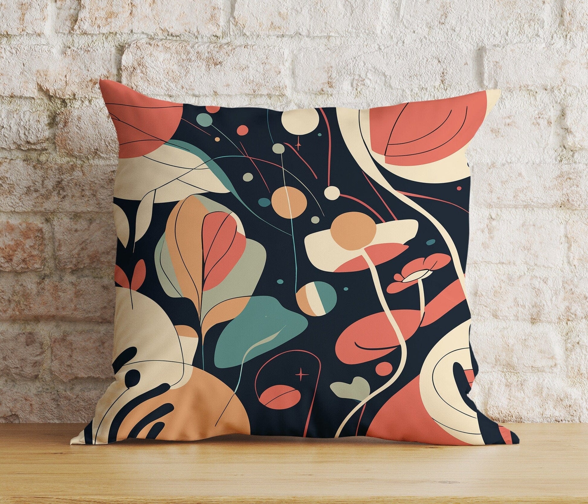 Onay Home Textile Cushion Covers 9 / 12 x 12 inch (30 x 30 cm) Double Side Modern Abstract Cushion Covers Minimalist Pillow Cover 16x16
